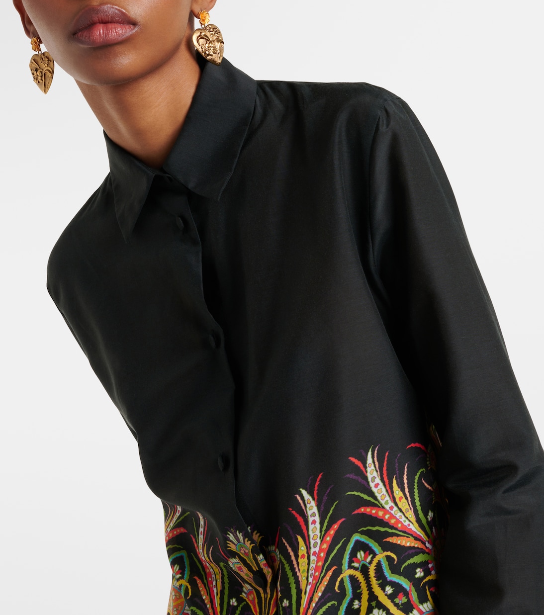 Camicia in cotone e seta | Etro