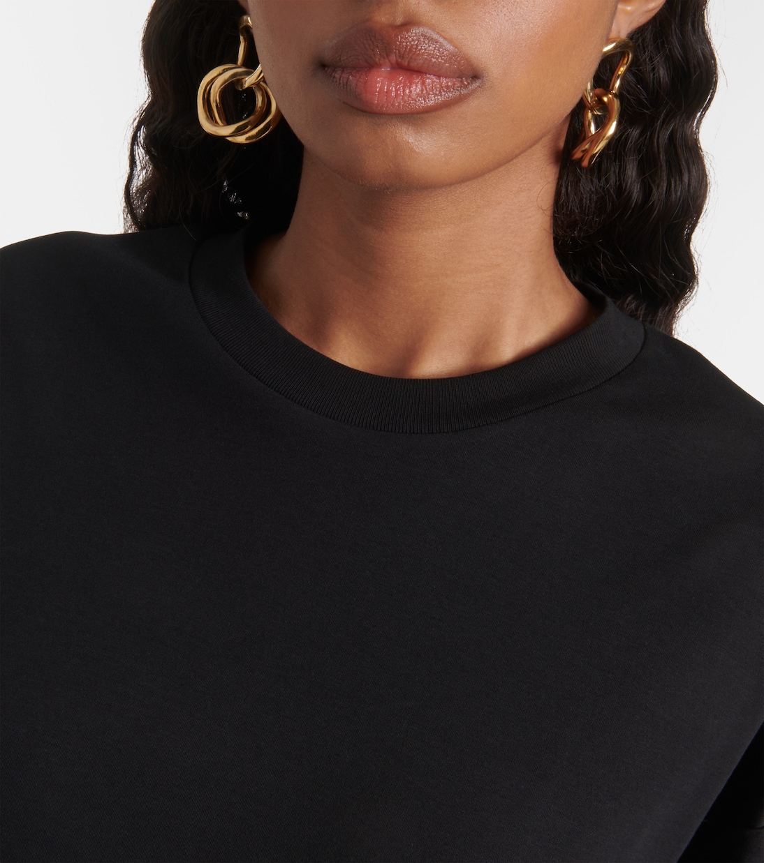 T-Shirt aus Baumwoll-Jersey | Wardrobe.NYC