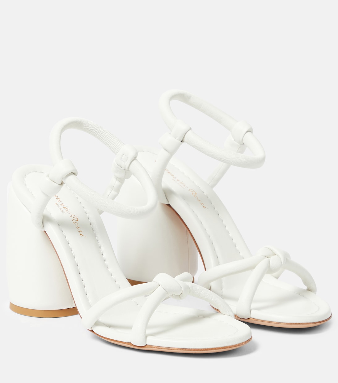 Sandalen Cassis 95 aus Leder | Gianvito Rossi
