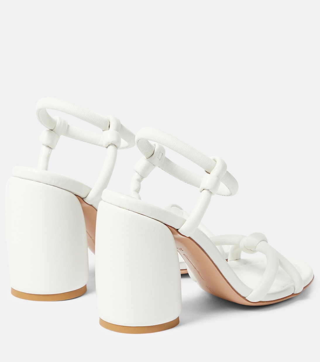 Sandalen Cassis 95 aus Leder | Gianvito Rossi