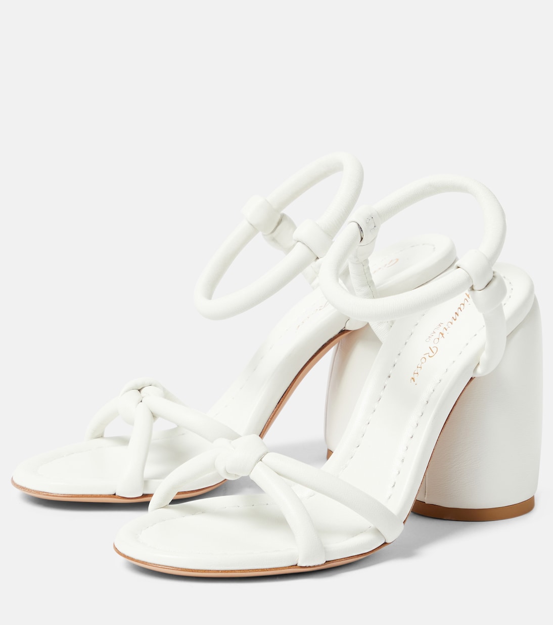 Sandalen Cassis 95 aus Leder | Gianvito Rossi