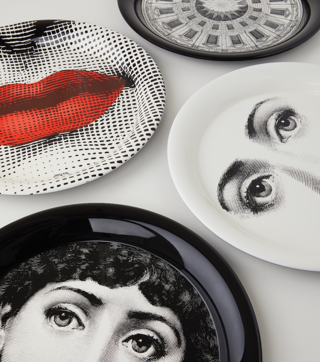 Vassoio Bocca in ferro | Fornasetti