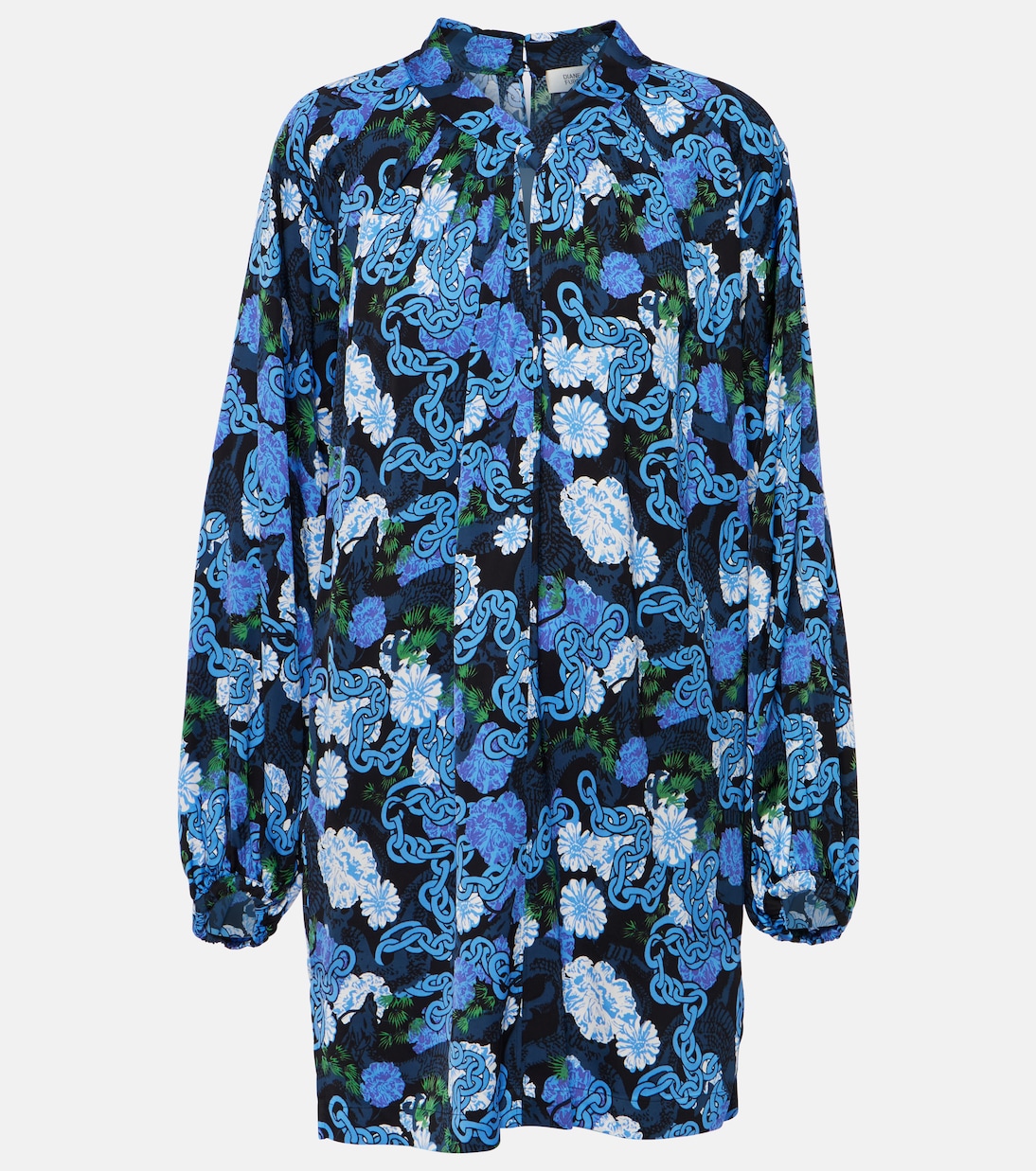 Bedrucktes Minikleid Silka aus Satin | Diane von Furstenberg