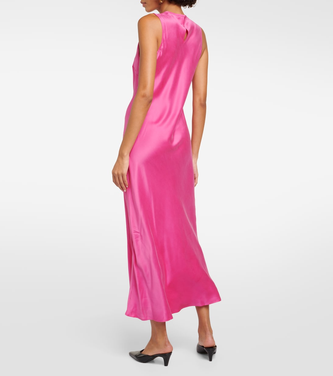 Maxikleid Valencia aus Seide | Asceno