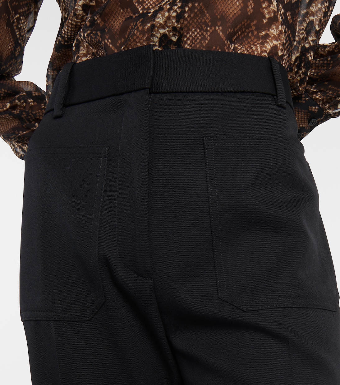 Pantalon ample Christophe en laine vierge | Nili Lotan