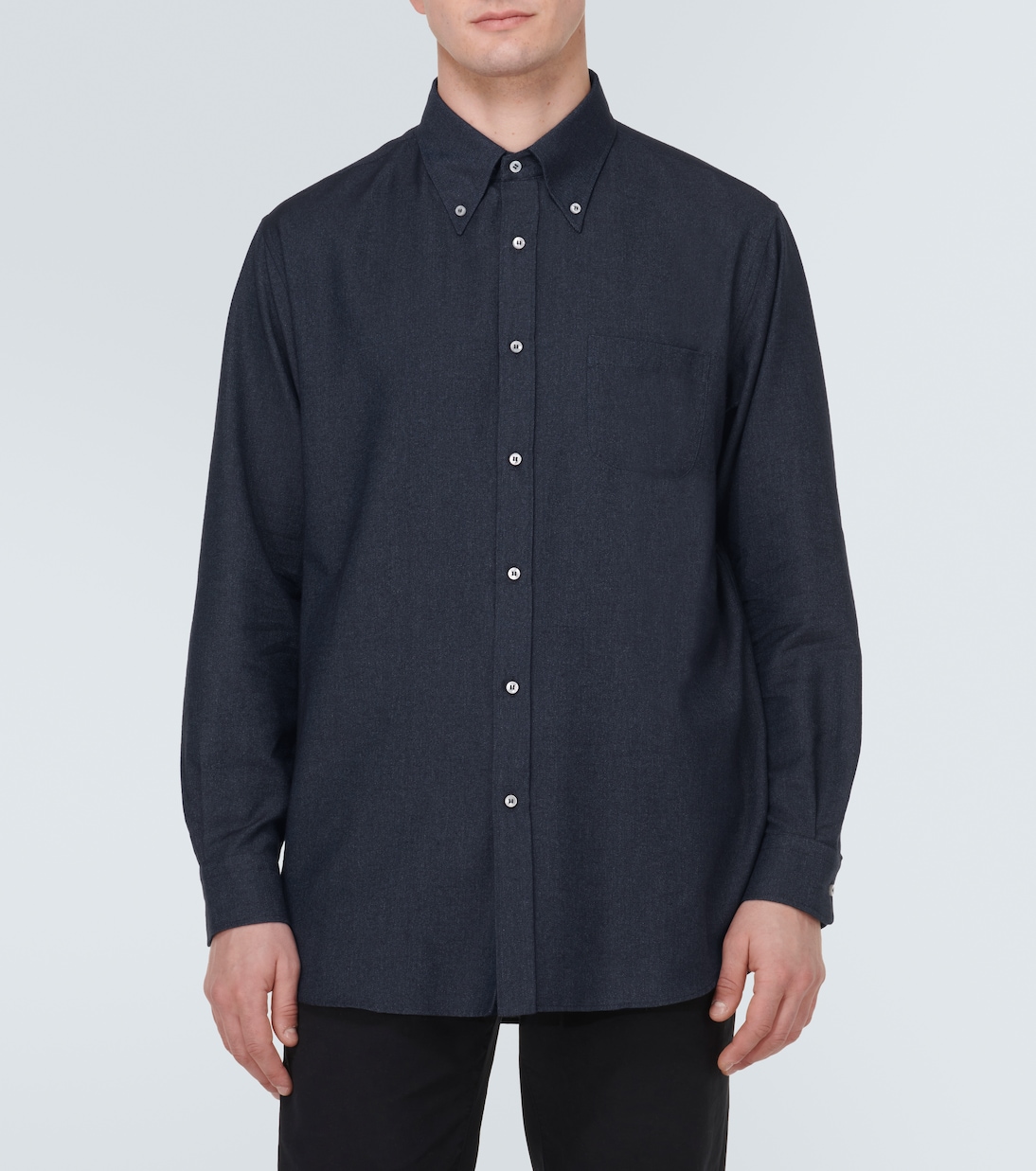Camicia Agui in cotone e cashmere | Loro Piana