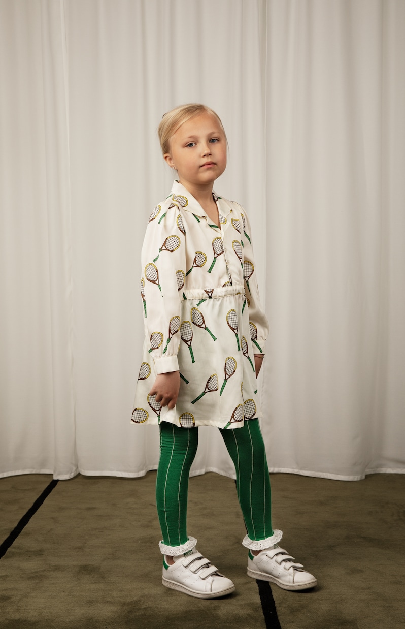 Hemdblusenkleid Tennis | Mini Rodini