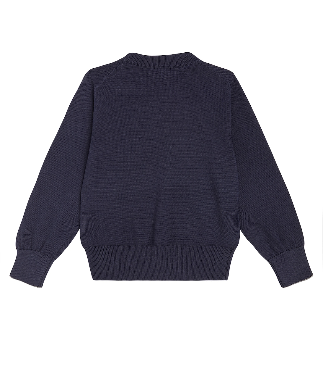 Pullover in cotone con stampa | Brunello Cucinelli Kids
