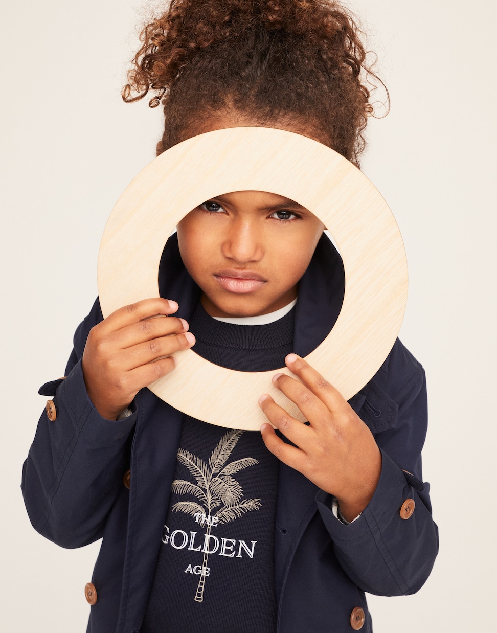 Pullover in cotone con stampa | Brunello Cucinelli Kids