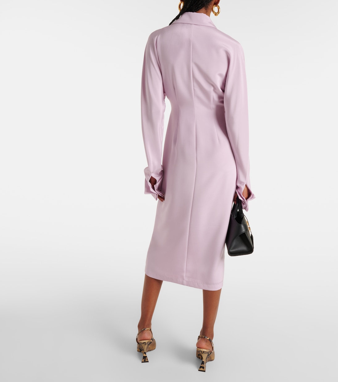 Hemdblusenkleid Lugano aus Crêpe | Sportmax