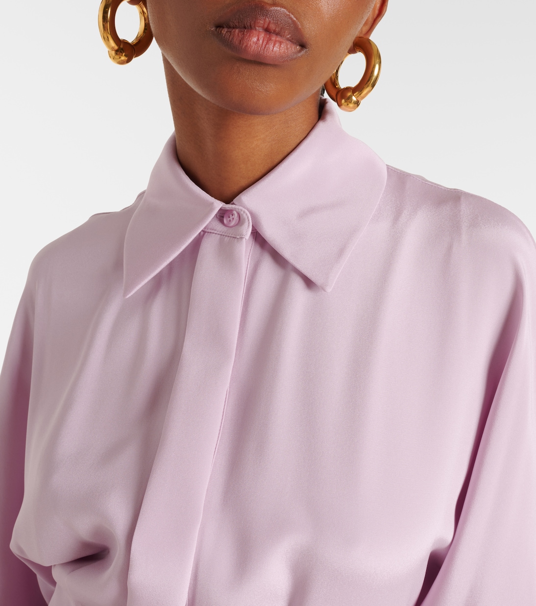 Hemdblusenkleid Lugano aus Crêpe | Sportmax
