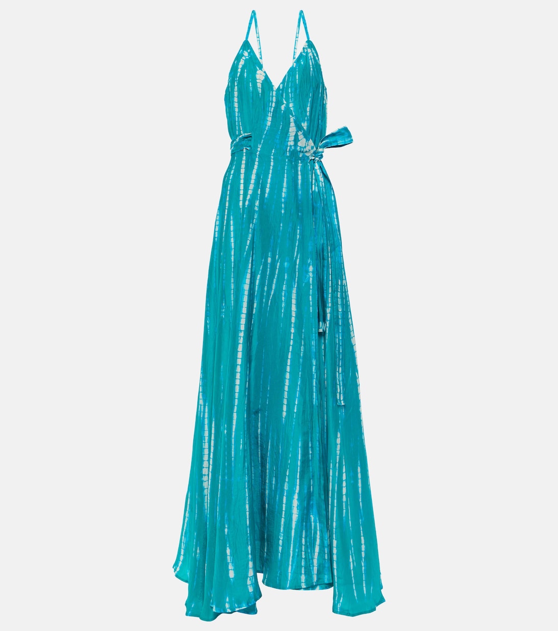Wickelkleid aus Seide | Anna Kosturova