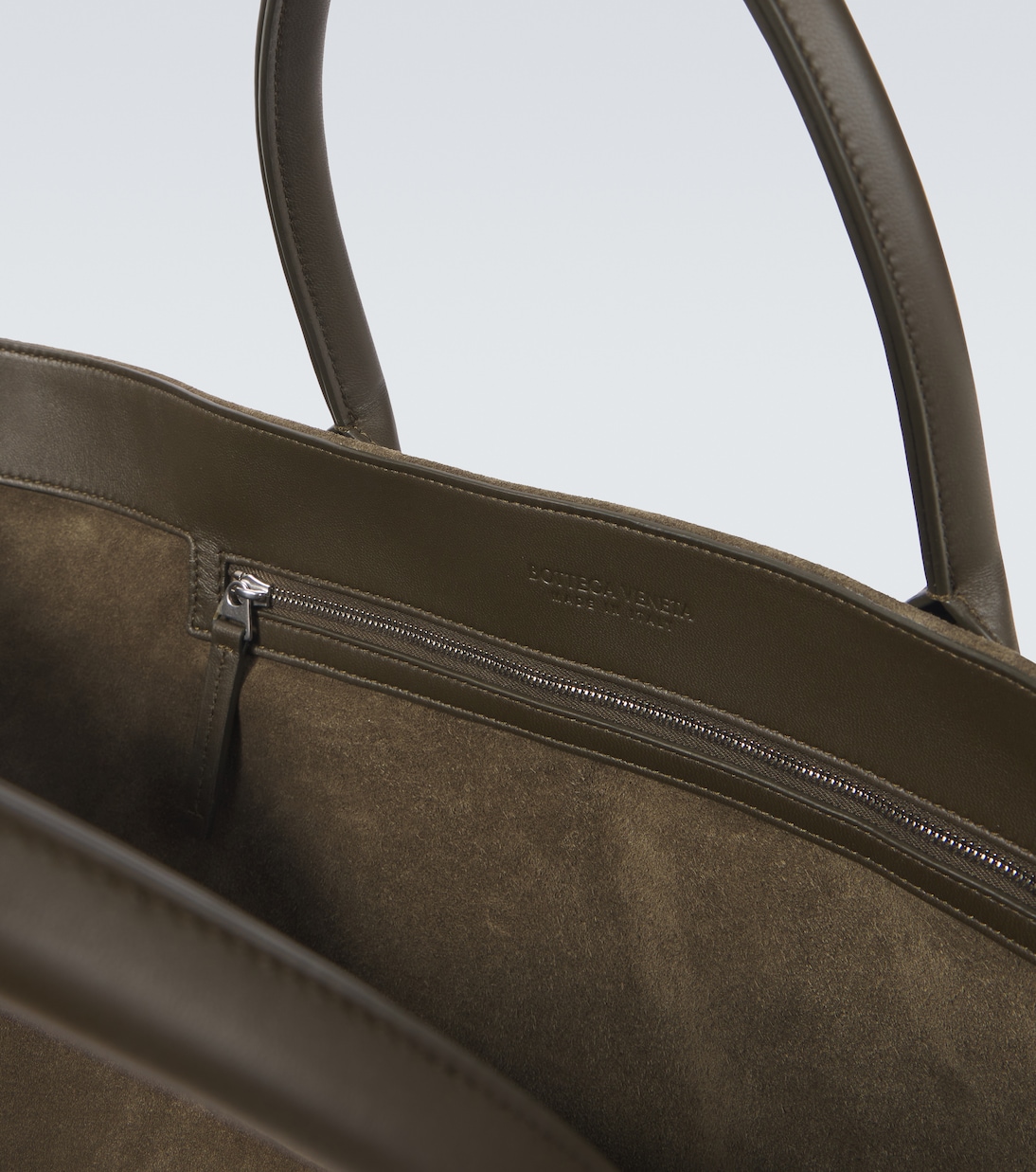 Borsa Cabat Large in suede | Bottega Veneta