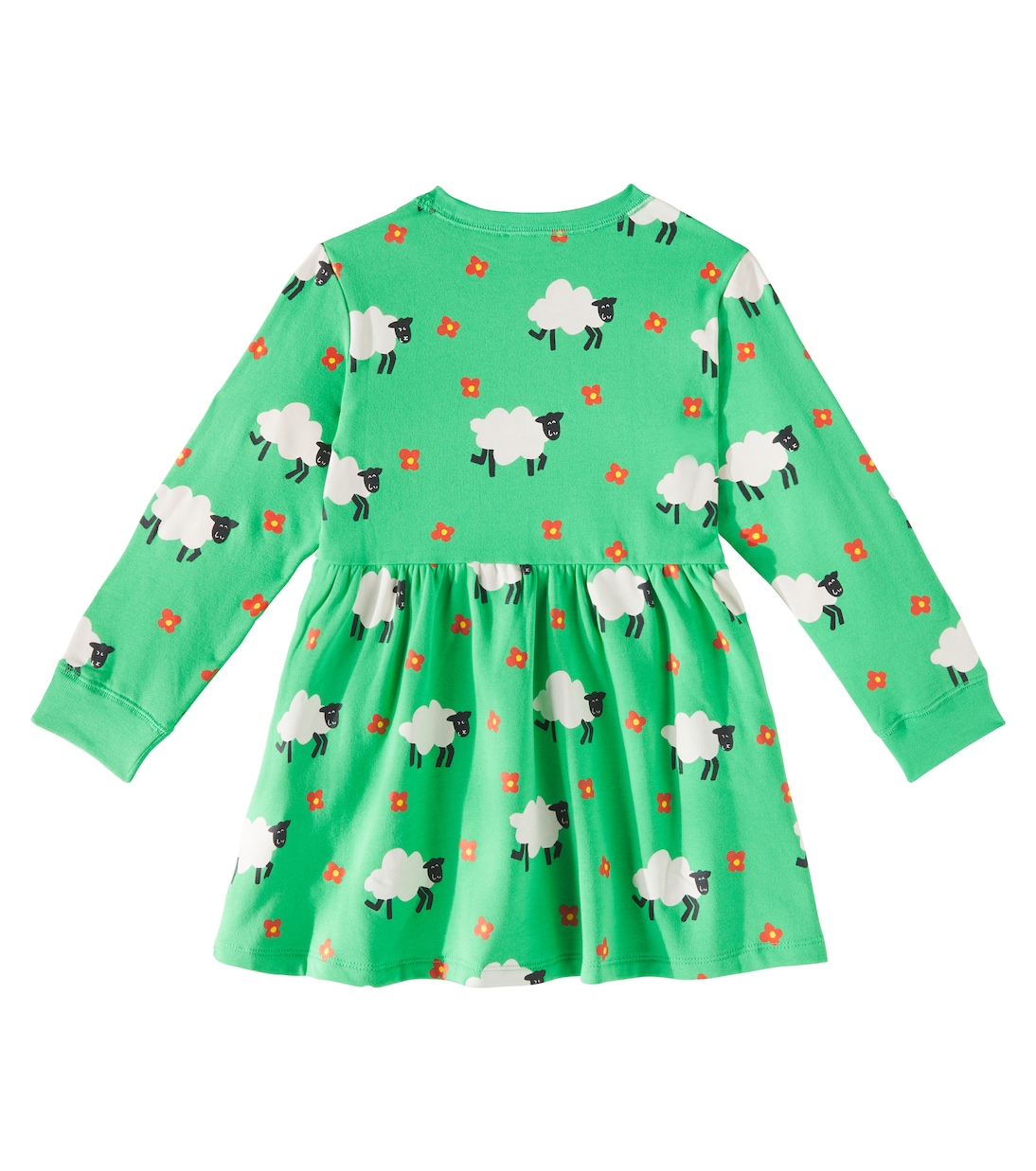 Abito in pile di cotone con stampa | Stella McCartney Kids