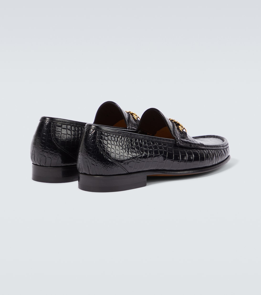 Loafers York Chain aus Leder | Tom Ford