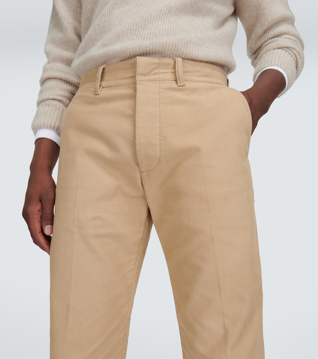 Pantalones chinos de mezcla de algodón | Tom Ford