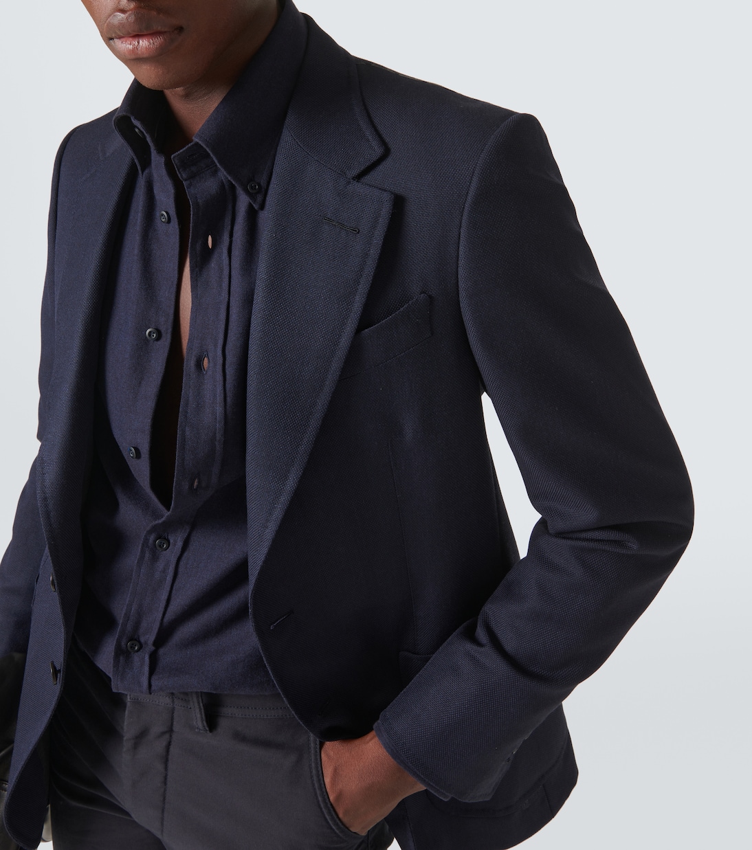 Anzugjacke aus Wolle, Mohair und Seide | Tom Ford