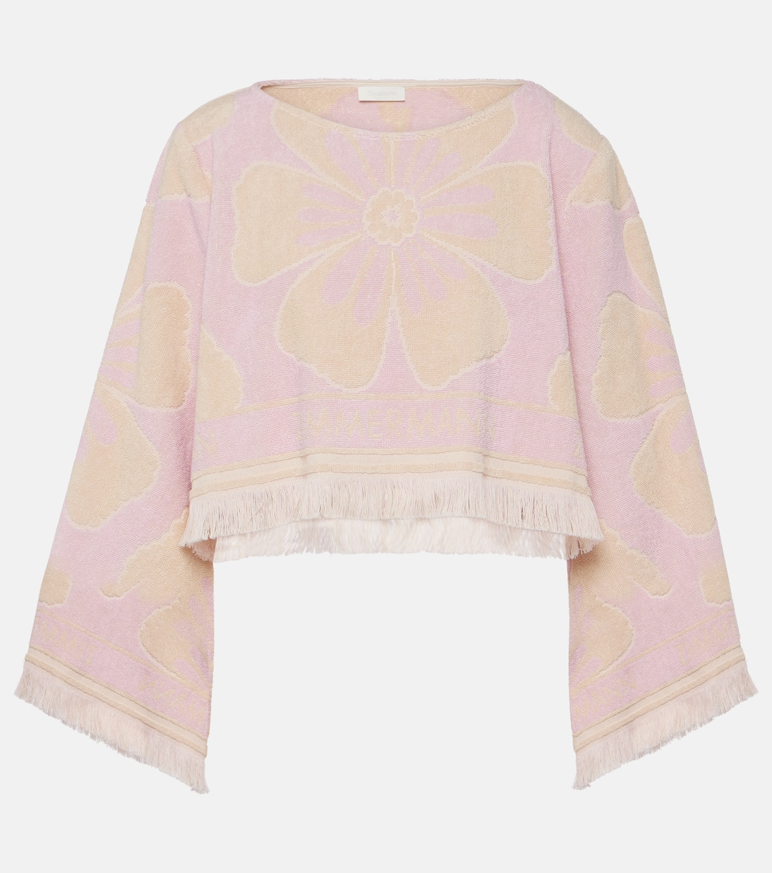 Cropped-Top Pop aus Frottee | Zimmermann