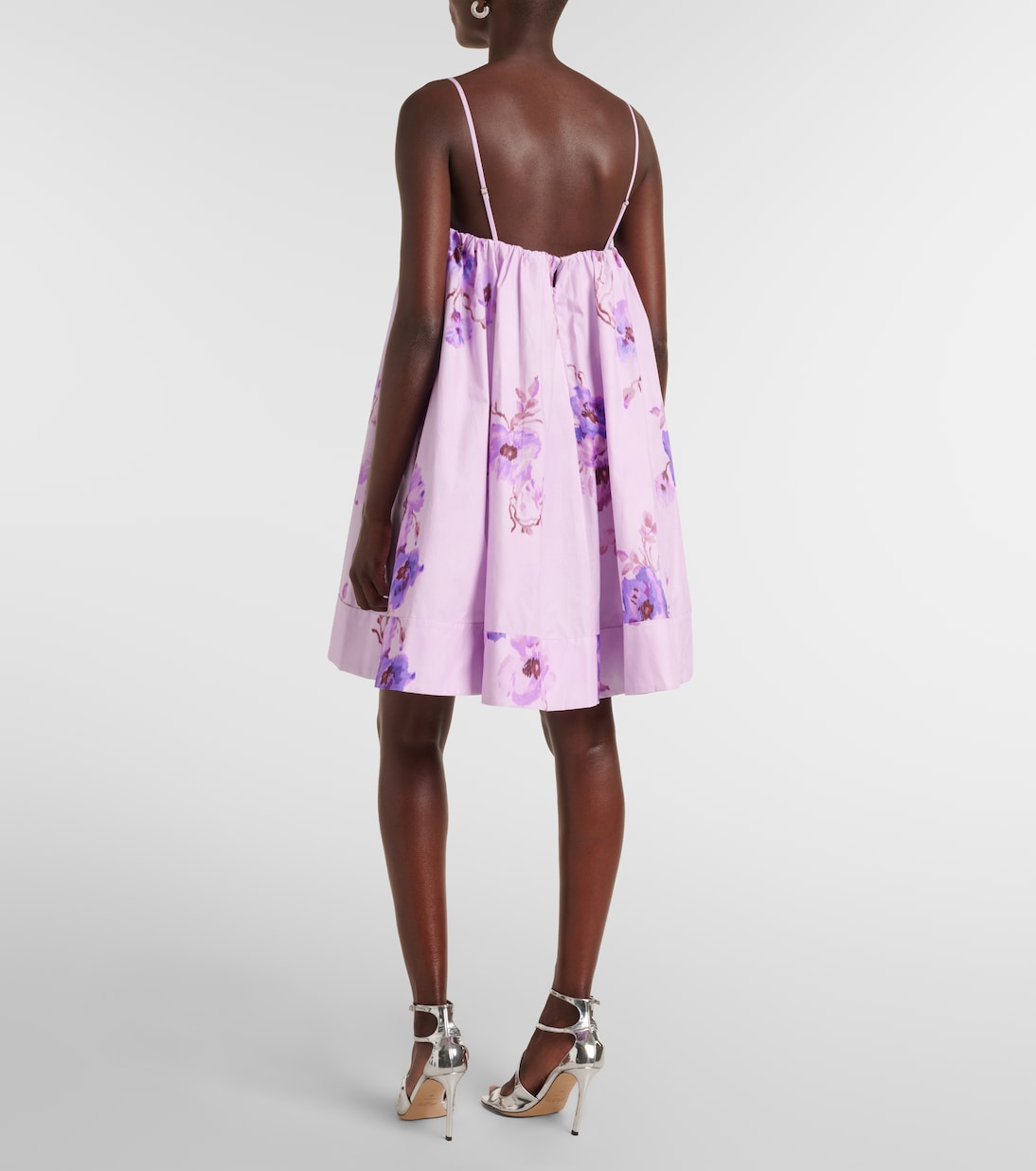 Lightburst floral cotton minidress | Zimmermann