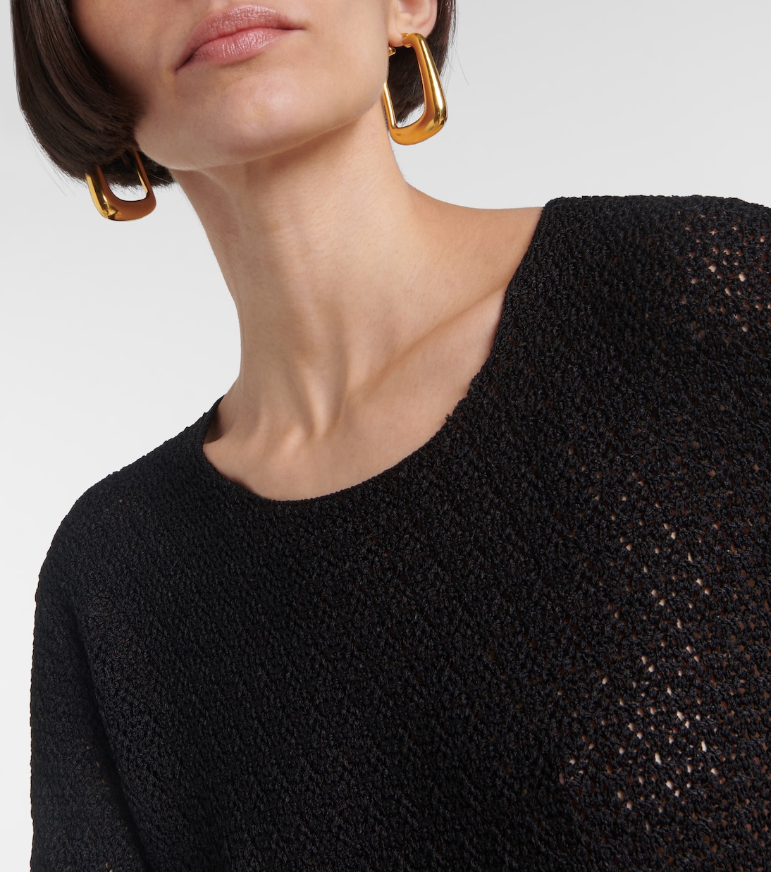 Robe longue en crochet | Toteme