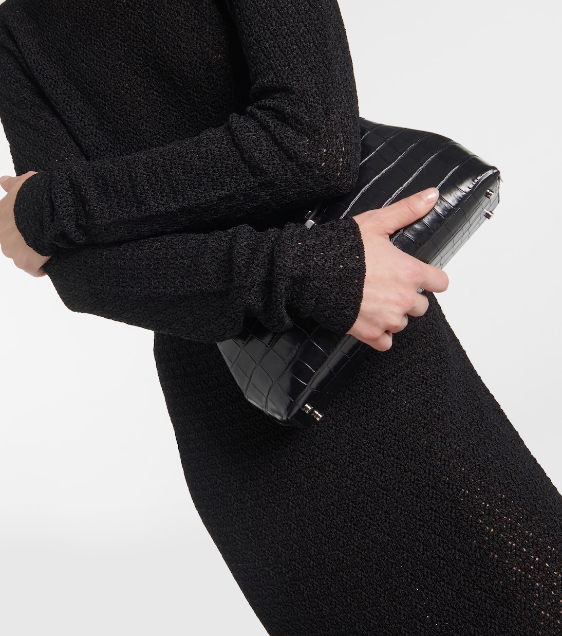 Robe longue en crochet | Toteme
