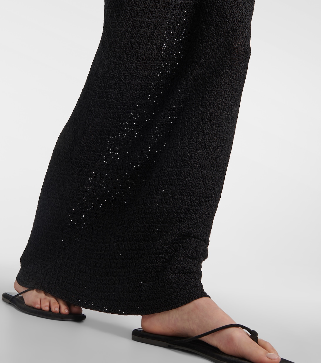 Robe longue en crochet | Toteme
