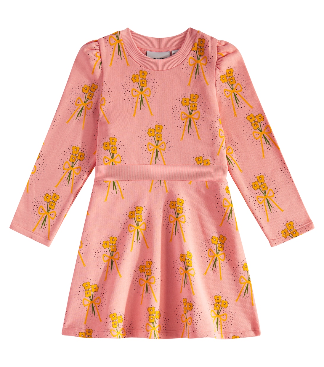 Abito Winter Flowers in cotone | Mini Rodini