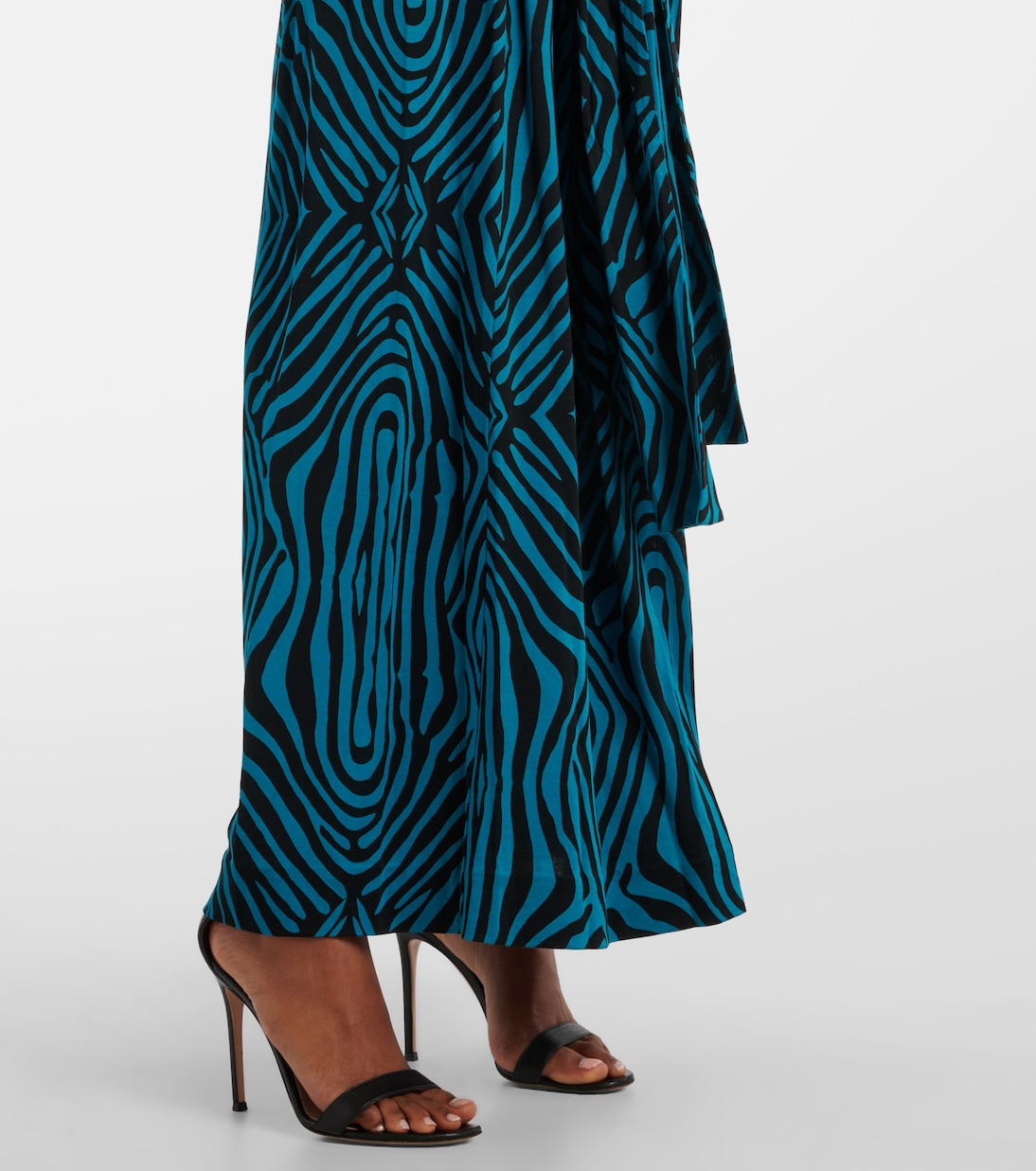 Abito lungo Geri in jersey con stampa | Diane von Furstenberg