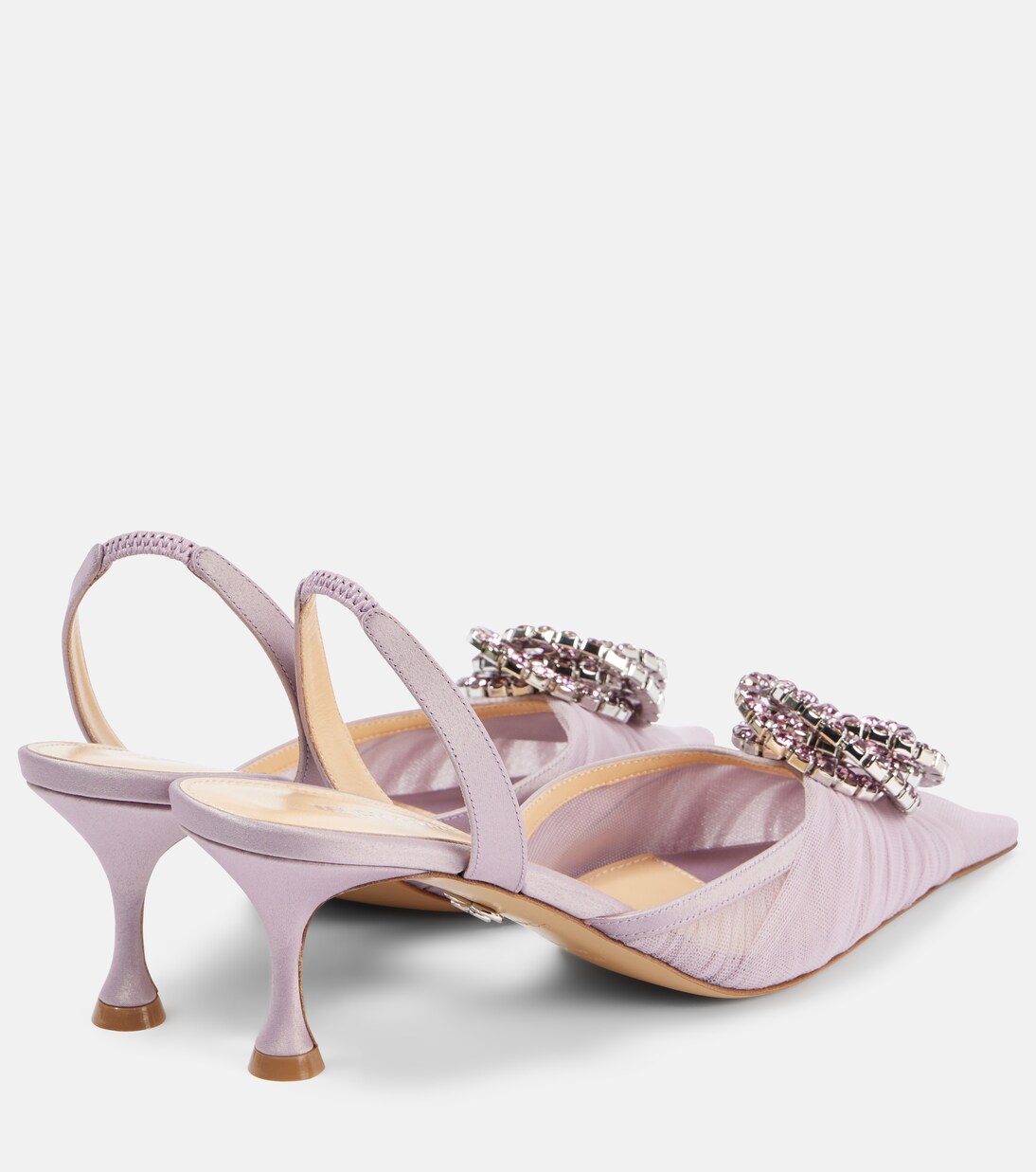 Stivaletti in tulle MACH & MACH Galaxy 65 con tacco a spillo per uno stile giovane e chic