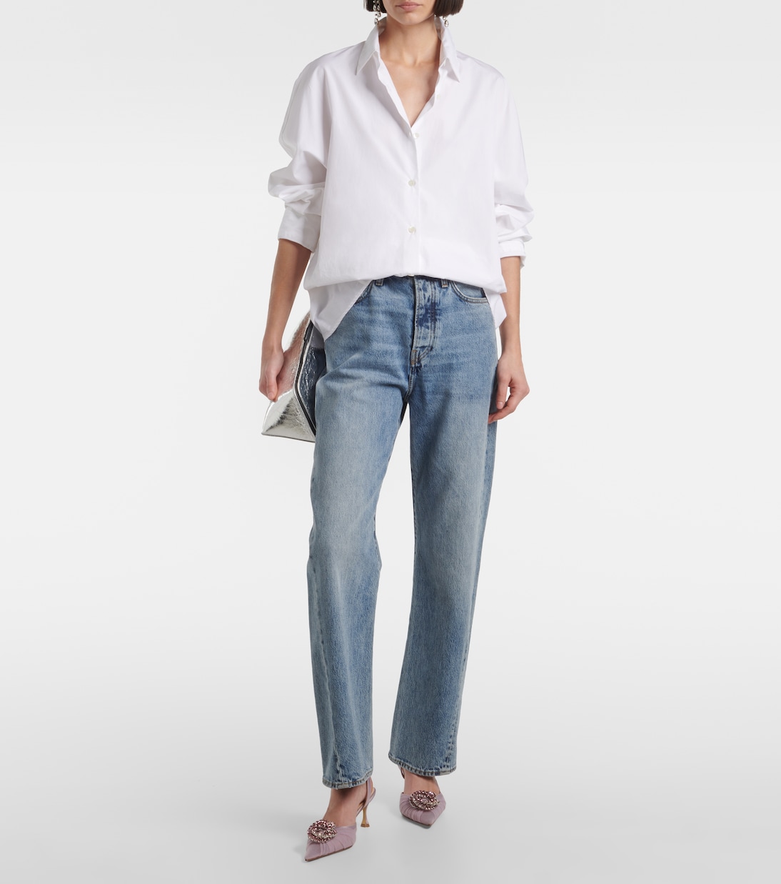 Stivaletti in tulle MACH & MACH Galaxy 65 con tacco a spillo per uno stile giovane e chic