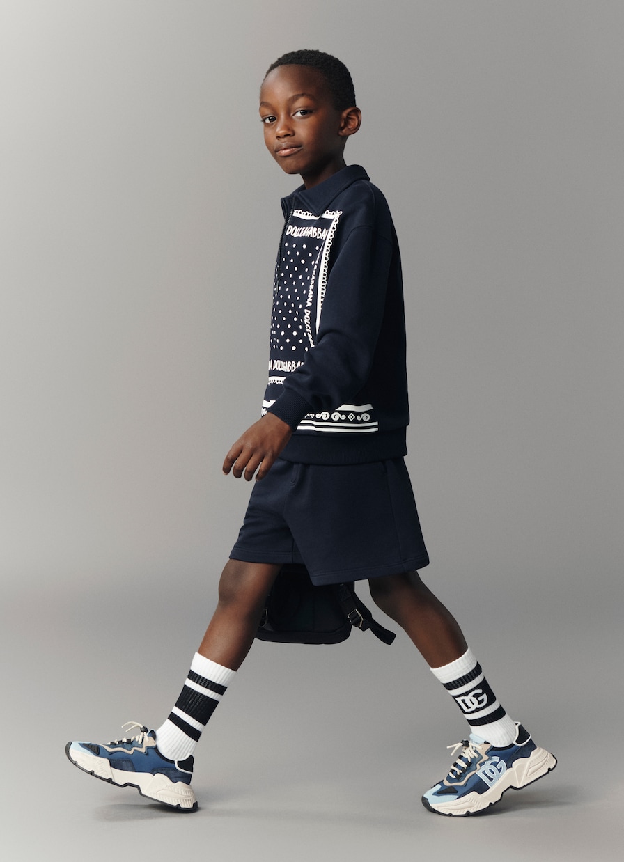 Felpa Bandana in cotone | Dolce&Gabbana Kids