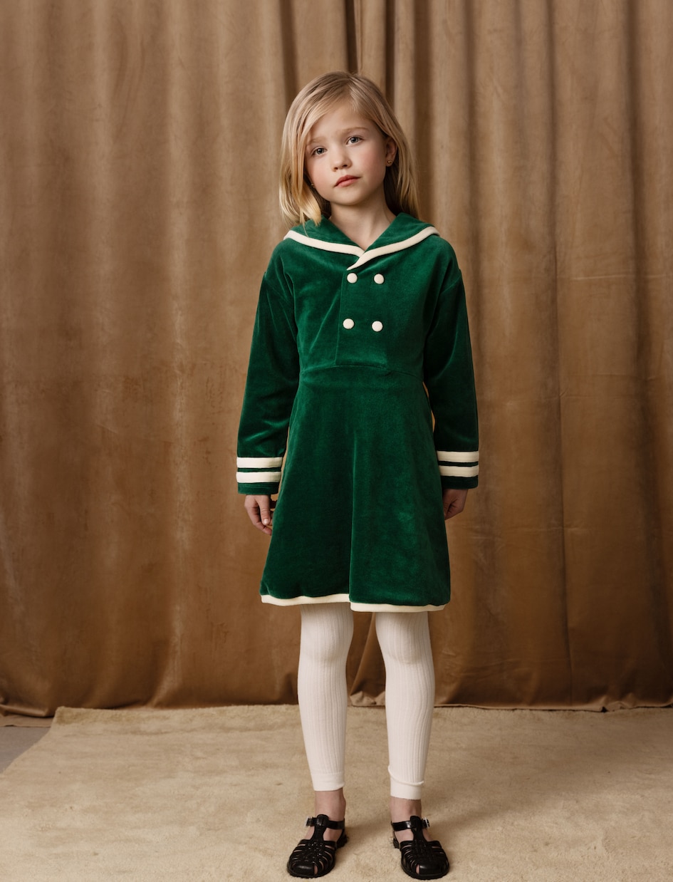 Abito Sailor in cotone | Mini Rodini