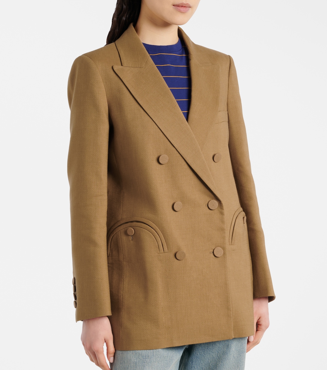 Everyday linen, wool, and mohair blazer | Blazé Milano