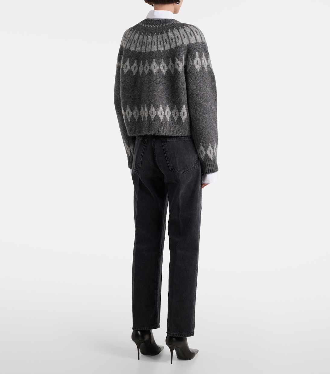 Arleth Fair Isle alpaca-blend sweater | Nili Lotan