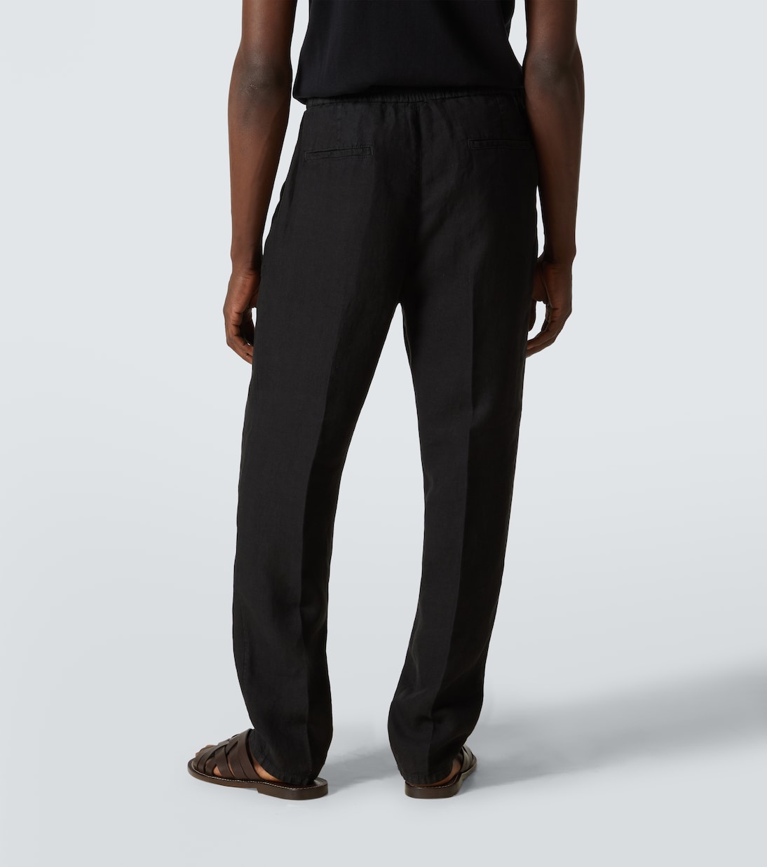 Pantalon chino en lin | Brunello Cucinelli