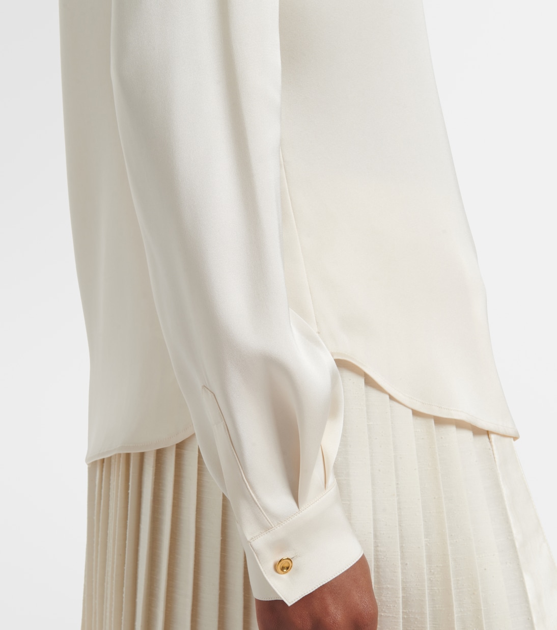 Camicia Ketty in raso di seta | Loro Piana