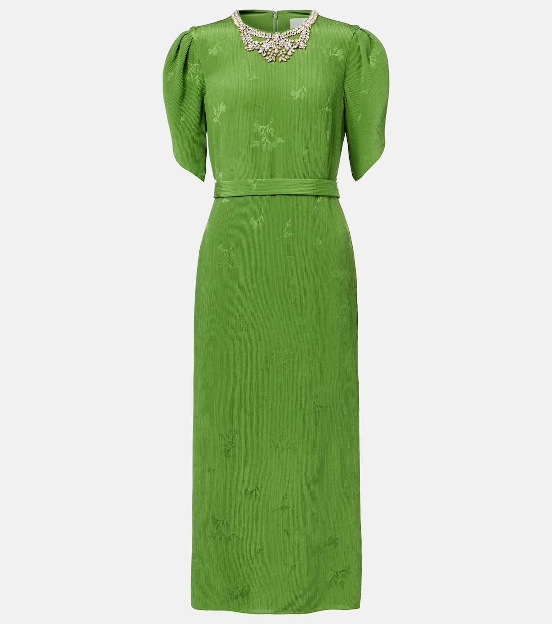 Embellished jacquard cocktail dress | Erdem