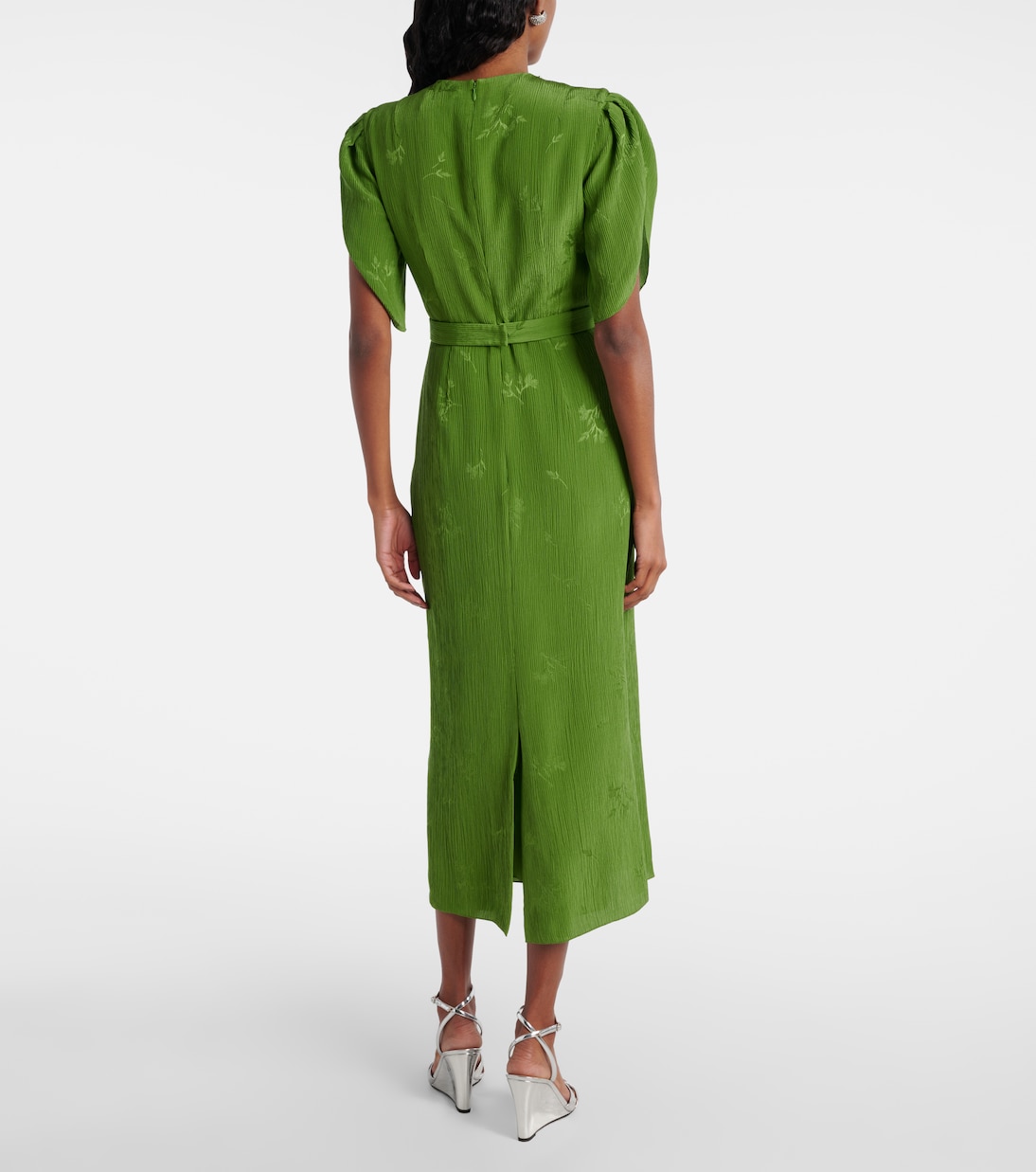 Embellished jacquard cocktail dress | Erdem