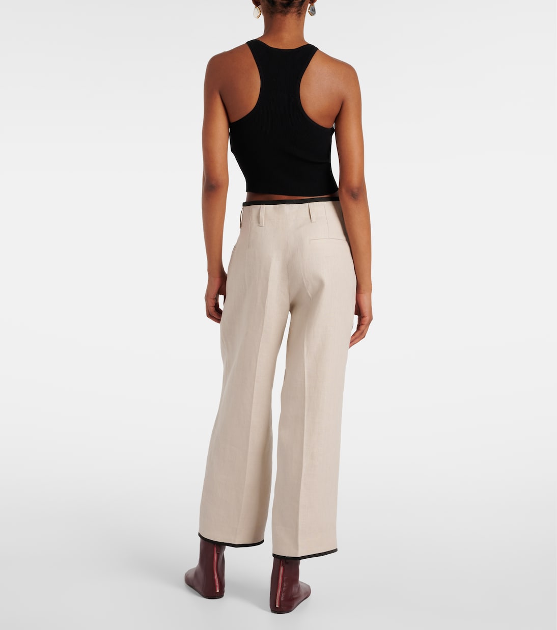 Weite Hose Kastel aus Leinen | 'S Max Mara