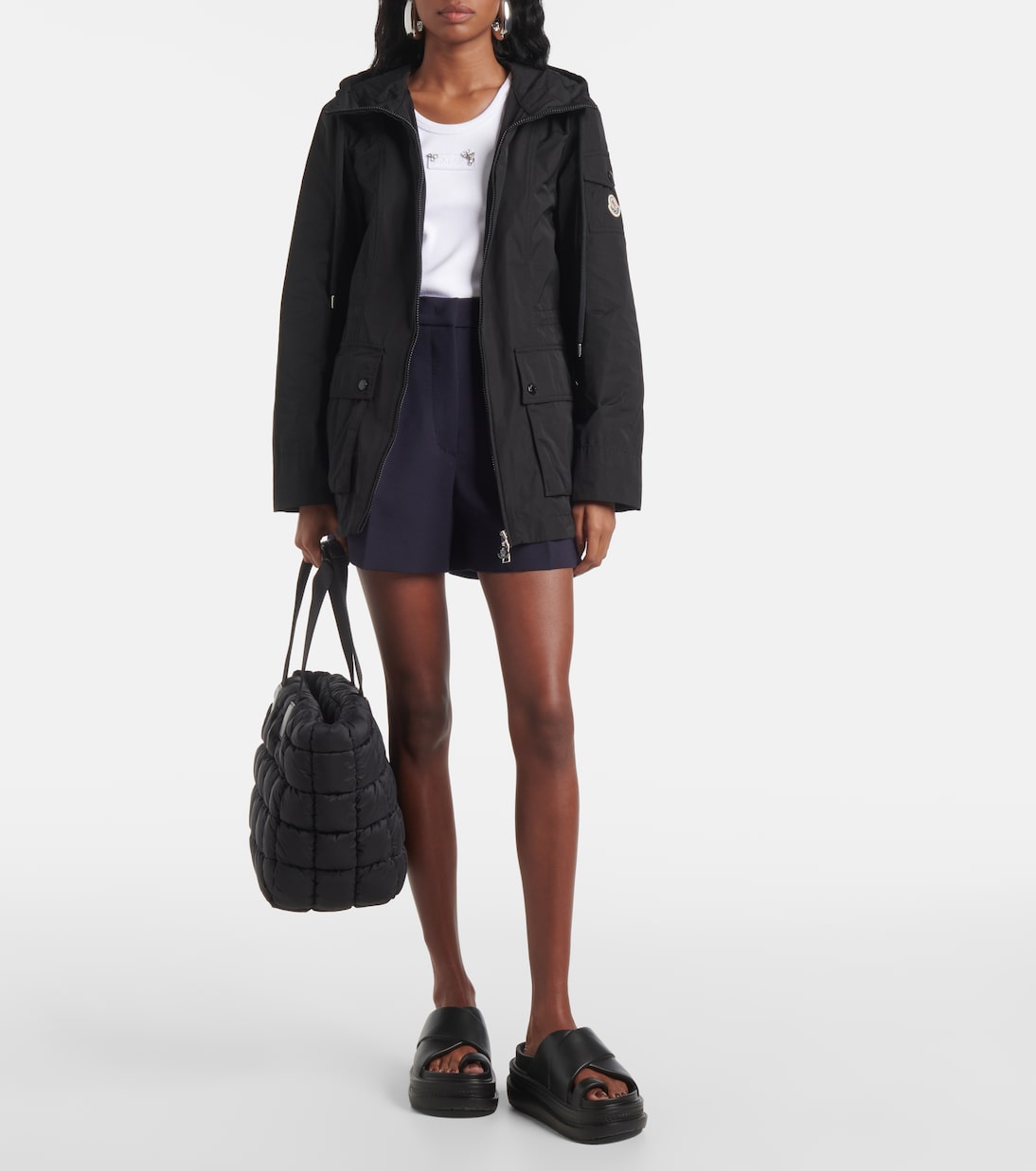 Parka Leandro in popeline | Moncler