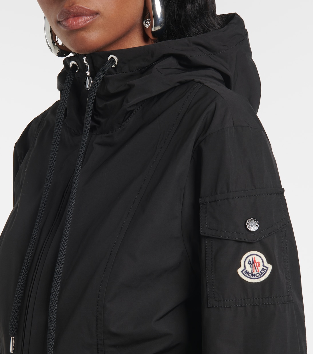 Parka Leandro in popeline | Moncler