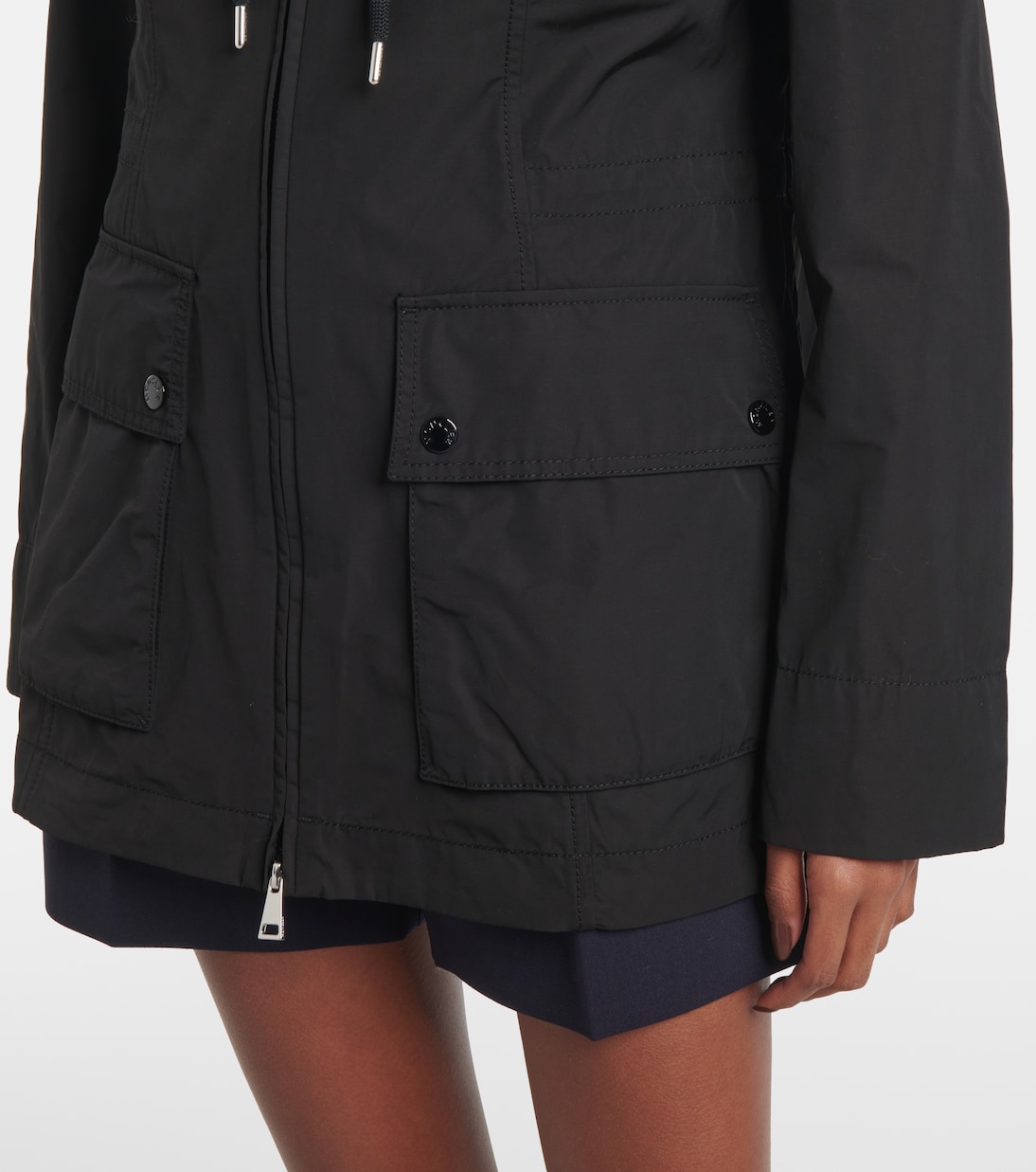 Parka Leandro in popeline | Moncler