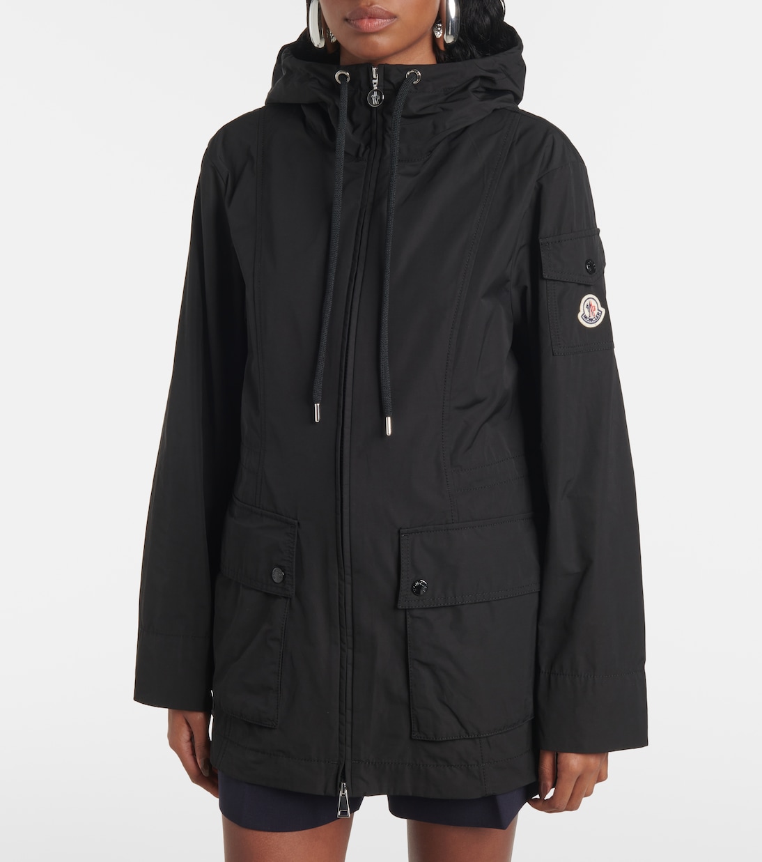 Parka Leandro in popeline | Moncler