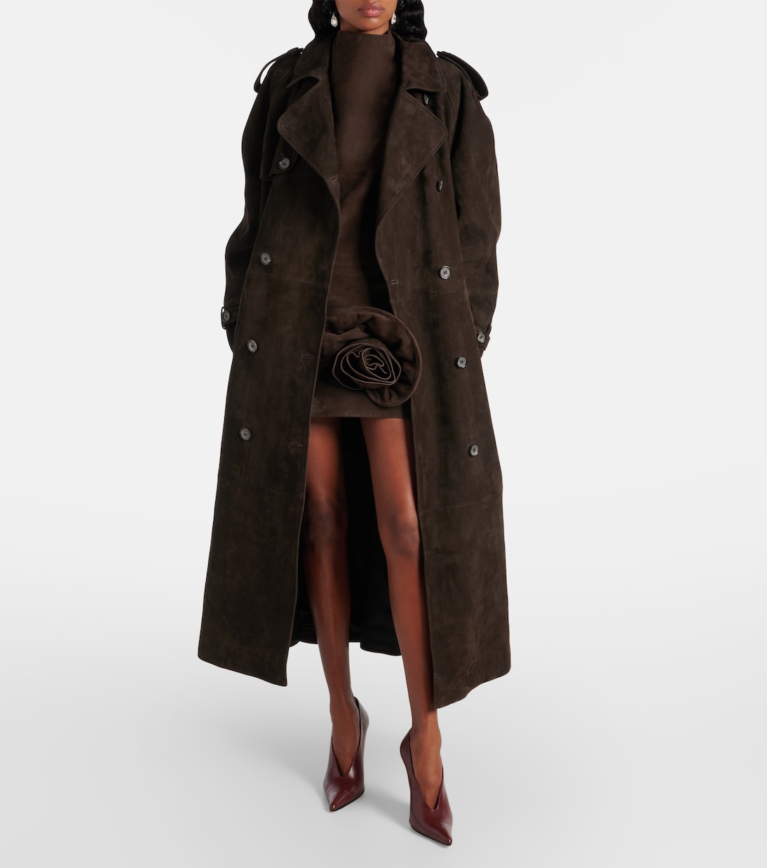 Robe en daim | Magda Butrym