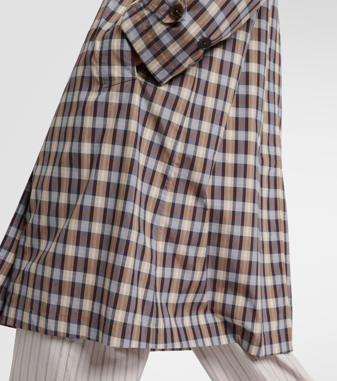 Trench Tavishina in seta e cotone | The Row