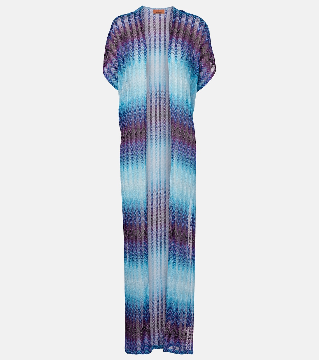 Zig Zag lamé beach cover-up | Missoni