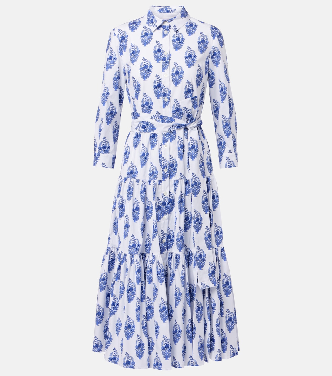 Hemdblusenkleid aus einem Baumwollgemisch | Carolina Herrera
