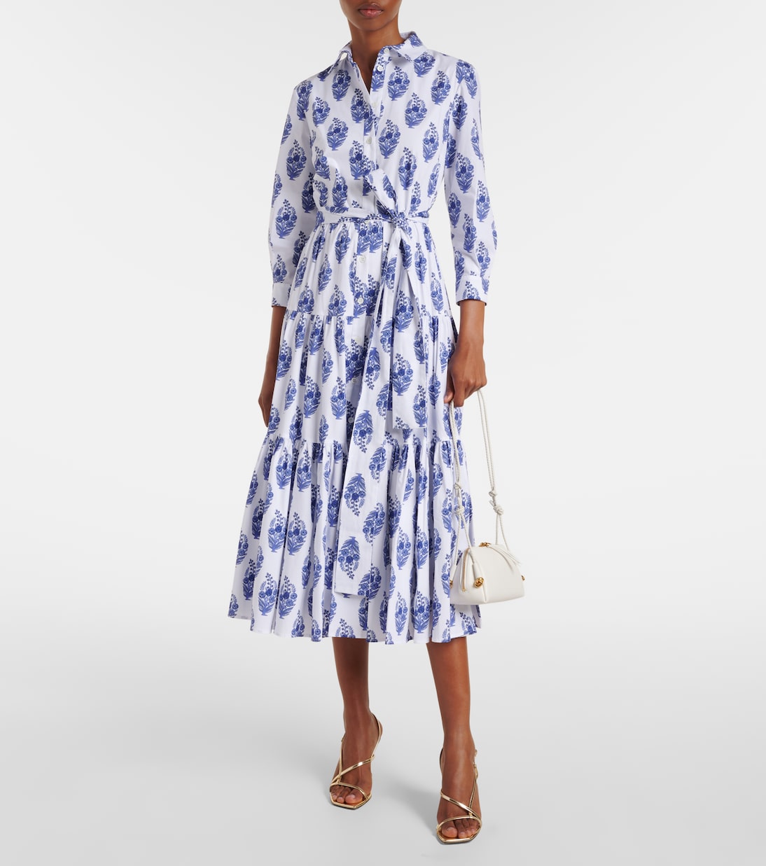Hemdblusenkleid aus einem Baumwollgemisch | Carolina Herrera