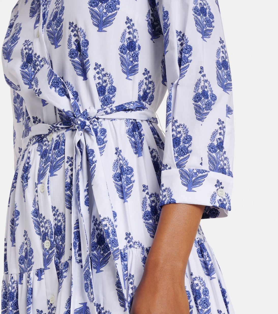 Hemdblusenkleid aus einem Baumwollgemisch | Carolina Herrera