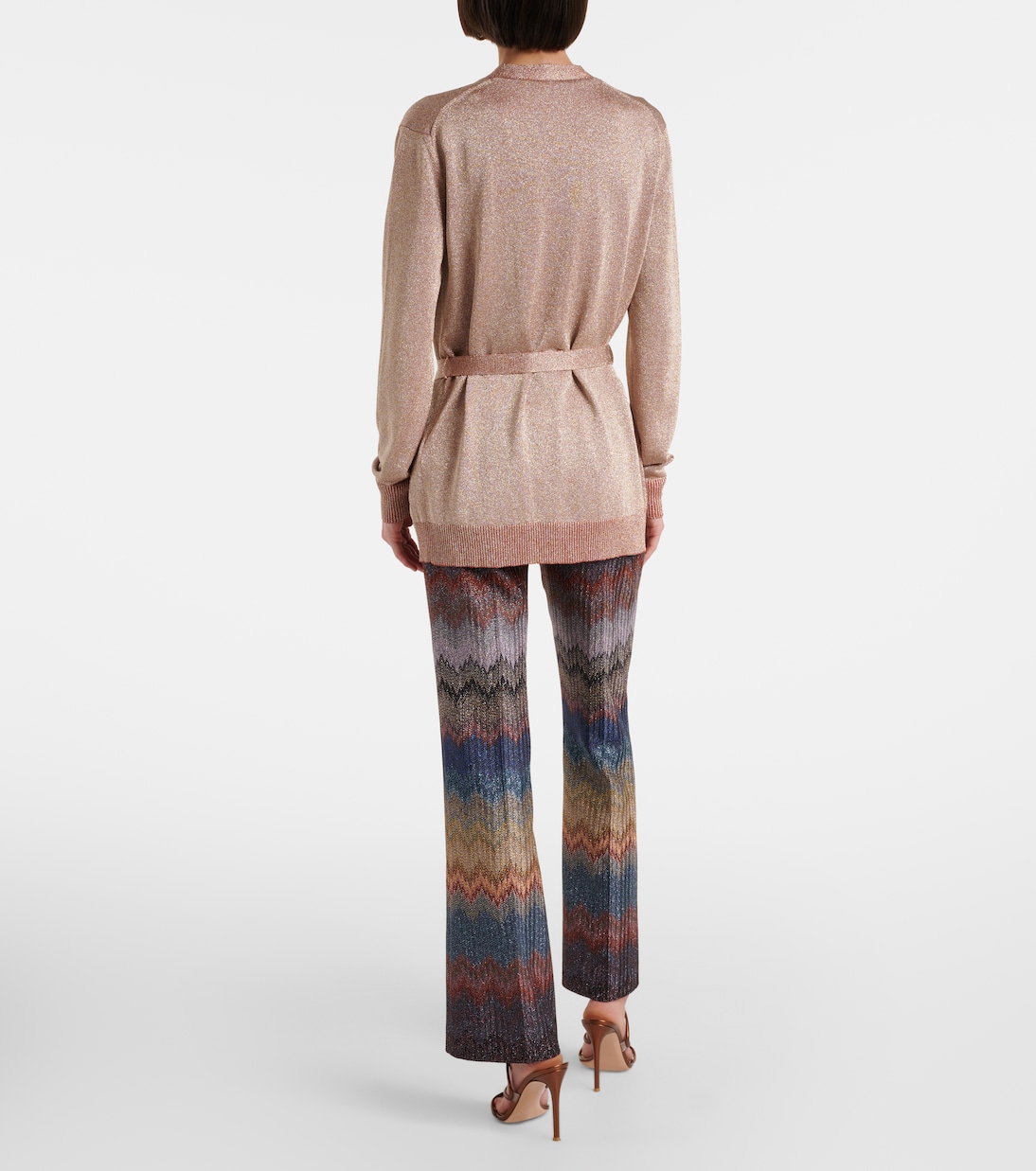 Cardigan con lamé e cintura | Missoni